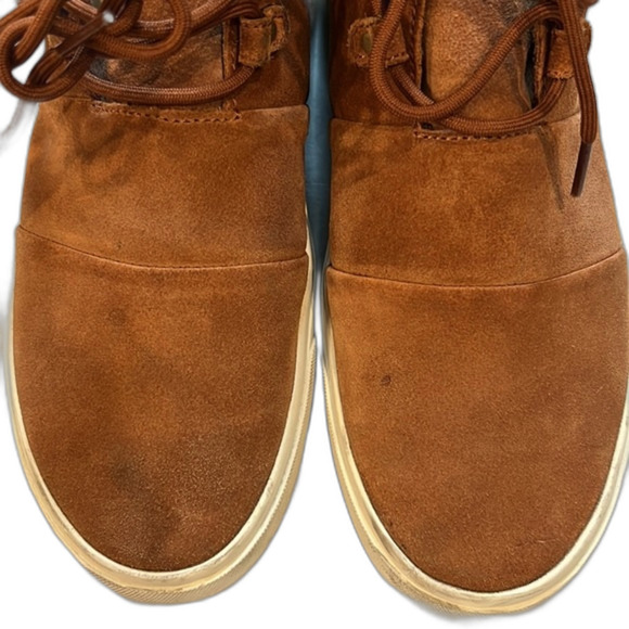 Supra Charles Suede Sneakers Brown/Bone Men SZ US 9.5 UK 8.5 - Picture 2 of 10